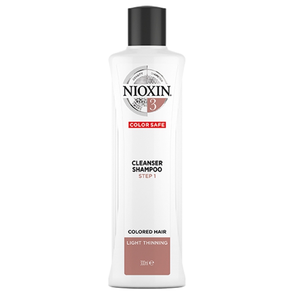 Nioxin System 3 szampon oczyszczający do włosów farbowanych 300ml
