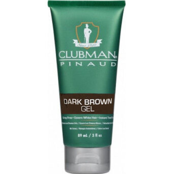 Clubman Dark Brown Gel żel koloryzujacy ciemny brąz dla mężczyzn 89ml