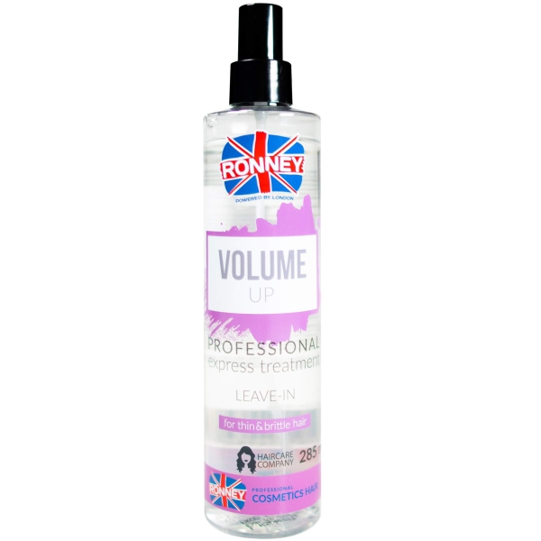 RONNEY Professional VOLUME UP for thin & brittle hair Spray zwiększający objętość do włosów słabych i cienkich 285ml