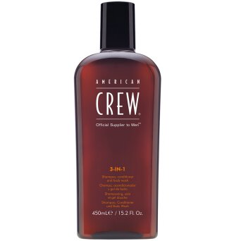 American Crew CL 3 in 1 szampon, odżywka i żel pod prysznic w jednym kosmetyku 450ml