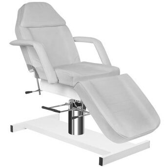 Activ A 210 Fotel kosmetyczny obrotowy szary, hydrauliczny dostępny w 48h