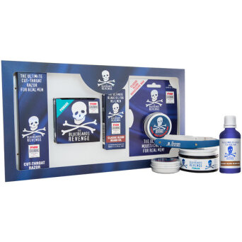 Bluebeards Revenge Hipster Kit zestaw kosmetyków do brody z brzytwą