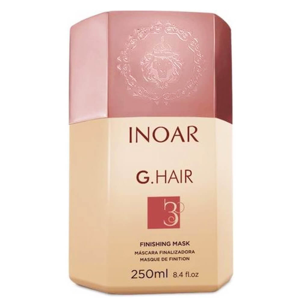Inoar G.Hair, maska do kuracji keratynowej dla włosów niesfornych i trudnych 250ml