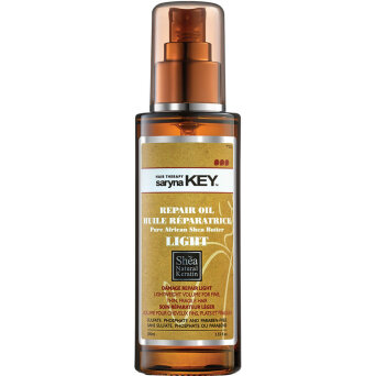 Saryna Key Shea Repair Light Oil Olejek regenerujący do włosów cienkich i delikatnych 105ml