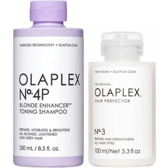 Olaplex No.3 / No.4P Repair and strengthens - zestaw do regeneracji włosów blond szampon 250ml i kuracja 100ml