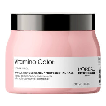 Loreal Vitamino Color Resveratrol maska przedłużająca trwałość koloru włosów farbowanych 500ml