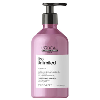 Loreal Liss Unlimited szampon wygładzający do włosów niezdyscyplinowanych 500ml