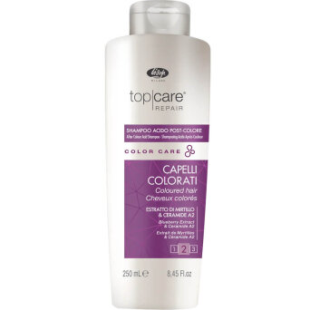 Lisap Top Care Repair Color szampon zakwaszający po koloryzacji 250ml