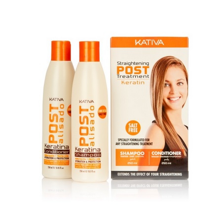 Kativa POST 2 zestaw do pielęgnacji po keratynowym prostowaniu włosów
