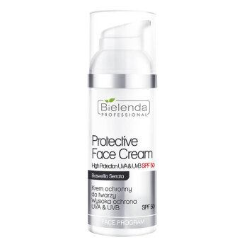 Bielenda Protective Face Cream UVA, UVB SPF50, krem ochronny do twarzy 50ml