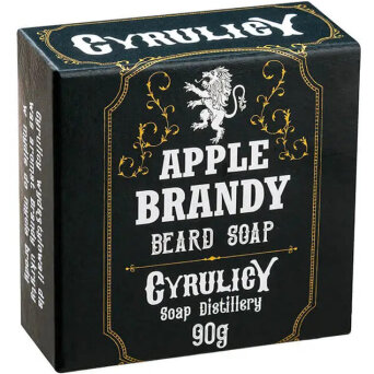 Cyrulicy Beard Soap Apple Brandy Mydło do brody dla mężczyzn 90g