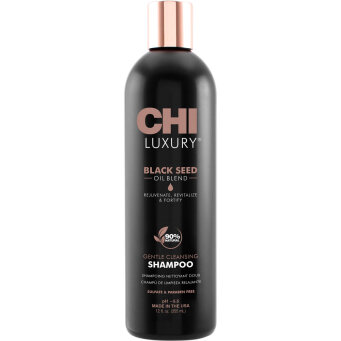 CHI Luxury Black Seed Szampon nawilżający do włosów z olejkiem z czarnuszki 355ml