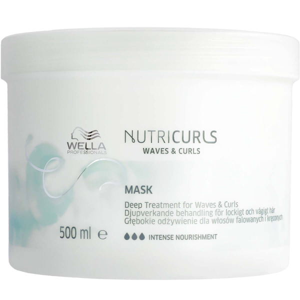 Wella Nutricurls Waves&Curls Maska do włosów kręconych i falowanych 500ml