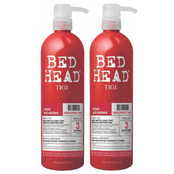 Tigi Tweens Bed Head Urban RESURRECTION - zestaw do włosów odbudowujący szampon + odżywka 2 x 750ml