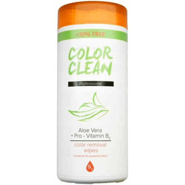 Color Clean Chusteczki do zmywania farby po koloryzacji włosów 52szt.