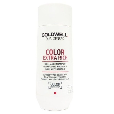 Goldwell Dualsenses Color Extra Rich szampon do włosów farbowanych, uwrażliwionych 30ml