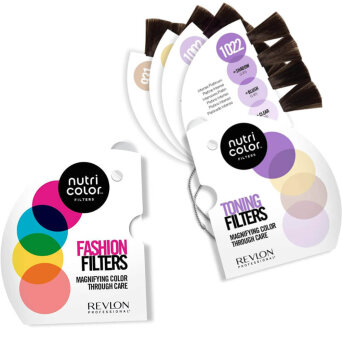 Revlon Nutri Color Filters Toning + Fashion, paleta kolorów