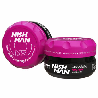 Nishman Hair Sculpting Fibre Matt Look M5, pasta matowa włóknista do włosów dla mężczyzn 100ml