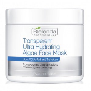 Bielenda Transparentna ultra nawilżająca maska algowa do twarzy 190g