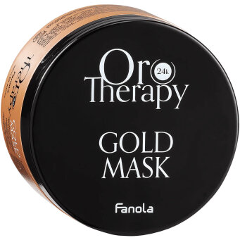 Fanola Oro Therapy Gold Maska rozświetlająca do włosów z olejkami 300ml
