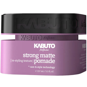 Kabuto Katana Strong Matte mocna pomada matowa do włosów dla mężczyzn 157ml