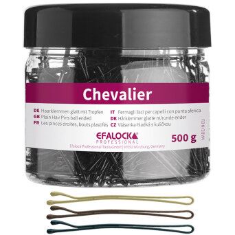 Efalock Professional Chevalier Wsuwki do włosów 5cm, różne kolory 500g