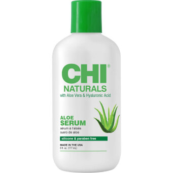 Chi Naturals Aloe Serum nawilżające do włosów i skóry głowy z kwasem hialuronowym 177ml