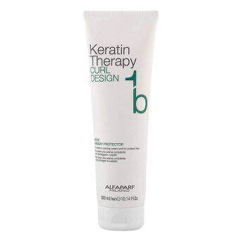 Alfaparf Keratin Therapy Curl Design 1b Krem ochronny podczas zabiegów trwałej ondulacji 300ml