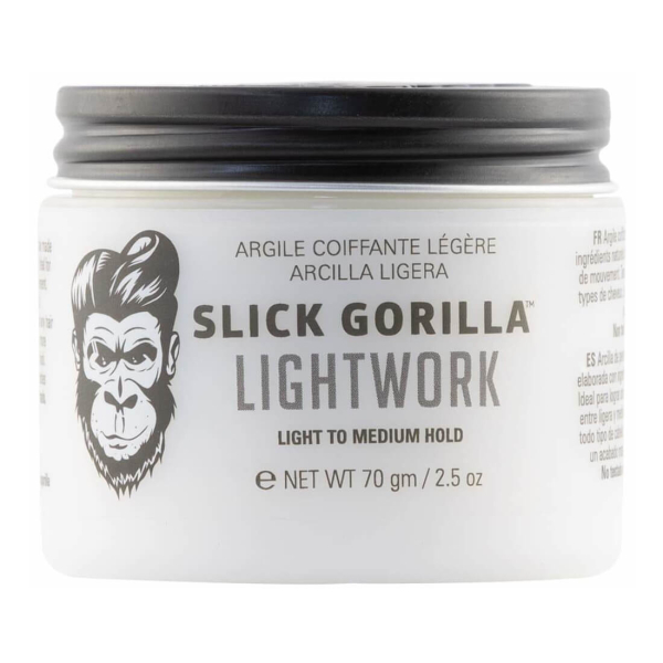 Slick Gorilla Lightwork pasta do włosów z glinką kaolin 70g