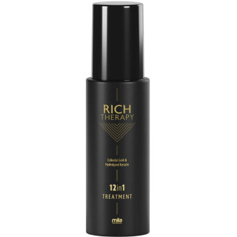 Mila Professional Rich Therapy 12in1 wielofunkcyjna odżywka w sprayu do włosów z keratyną i złotem koloidalnym 150ml