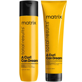 Matrix Total Results A Curl Can Dream - zestaw do włosów kręconych i falowanych szampon 300ml i maska 280ml