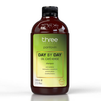Three Therapy Pantovin Cafe Verde Day by Day Szampon wzmacniający włosy 500ml