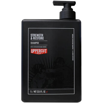 Uppercut Deluxe Strength&Restore Szampon wzmacniający i regenerujący włosy dla mężczyzn 1000ml