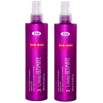 Zestaw: 2 x Lisap Ultimate Straight Fluid spray do prostowania 250ml