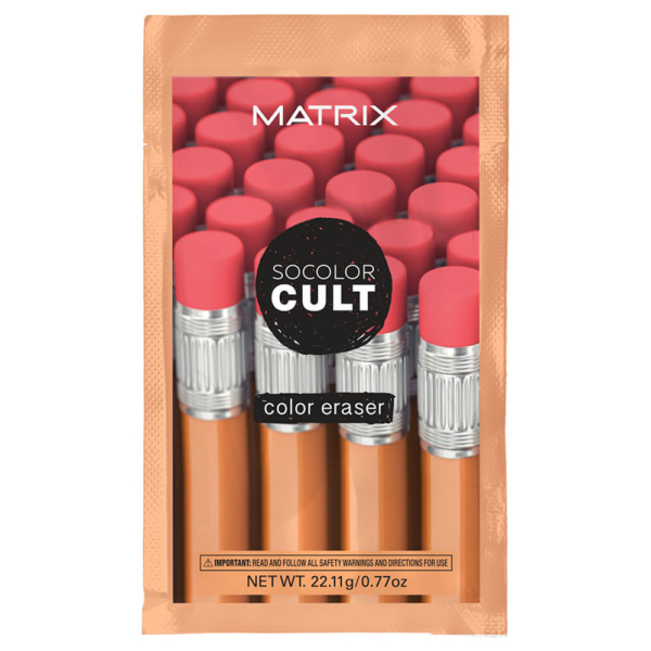 Matrix Socolor CULT Color eraser do usuwania farby z włosów, saszetka 22g