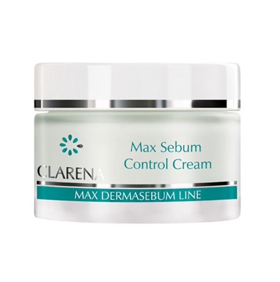 Clarena Max Sebum Control Cream - krem normalizujący 50ml 