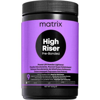 Matrix High Riser 9 Pre-bonded Rozjaśniacz do włosów do 9 tonów 500g