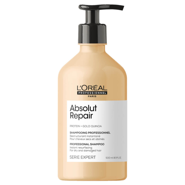 Loreal Absolut Repair Gold szampon regenerujący do włosów zniszczonych 500ml