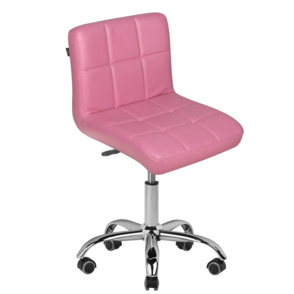 Activ A-5299 krzesło kosmetyczne różowe