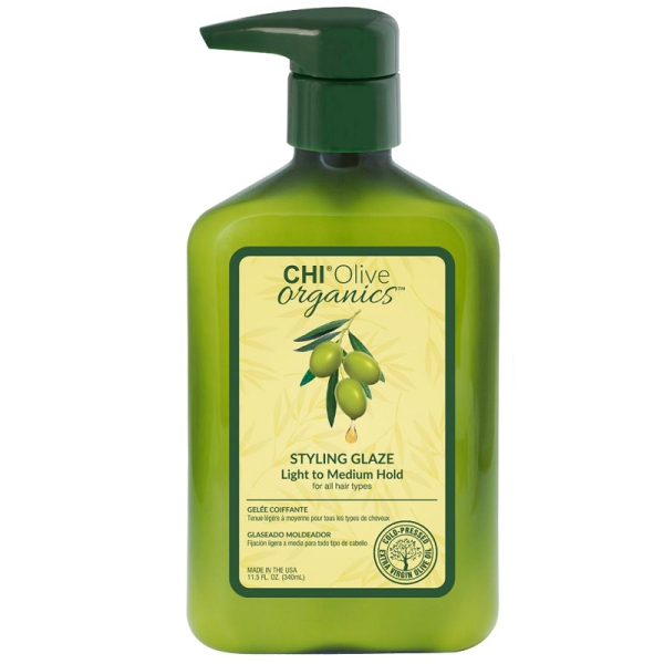 CHI Olive Organics Stylin Glaze żel do stylizacji włosów 340ml