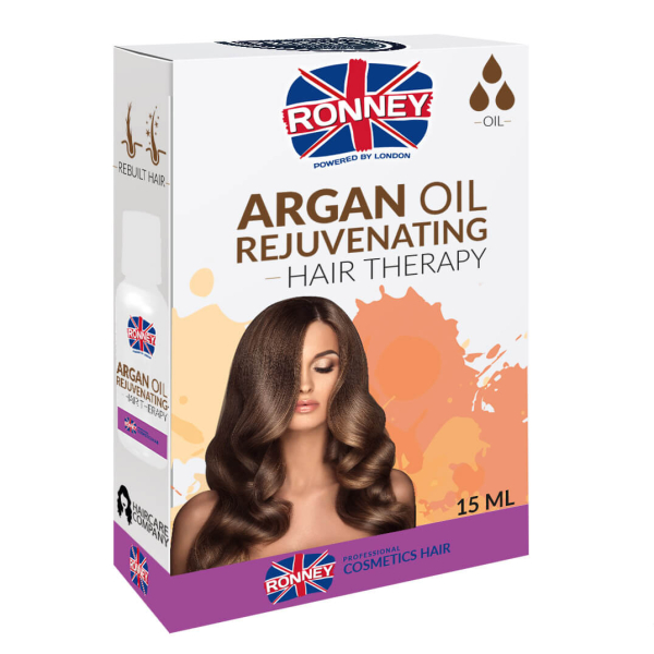 RONNEY Hair Oil Argan Oil odmładzający olejek do włosów 15ml
