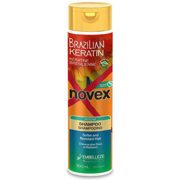 Novex Brazilian Keratin szampon do włosów z keratyną, regenerujący 300ml