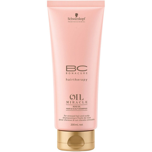 Schwarzkopf BC Oil Miracle Rose Oil szampon nawilżający do wrażliwej skóry głowy 200ml