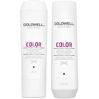 Goldwell Dualsenses Color - zestaw do włosów farbowanych szampon 250ml i odżywka 200ml