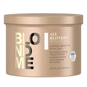 Schwarzkopf BLONDME All Blondes Detox Maska oczyszczająca do włosów blond 500ml