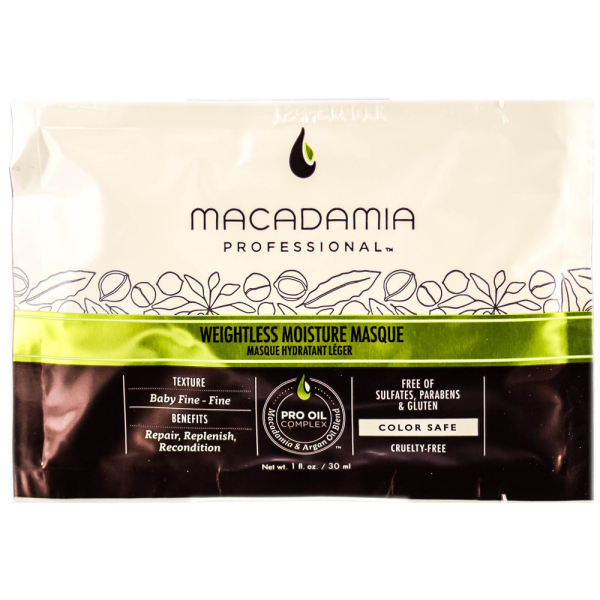 Macadamia Weightless Mask maska nawilżajaca do włosów cienkich 30ml