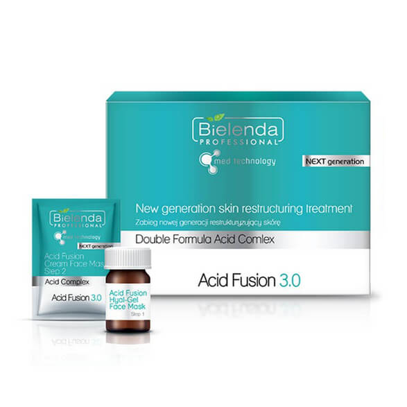 Bielenda Acid Fusion 3.0, zabieg nowej generacji restrukturyzjący skórę, 5 zabiegów