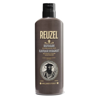 Reuzel Beard Refresh No Rinse Suchy szampon odświeżający do brody i wąsów dla mężczyzn 200ml