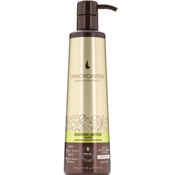 Macadamia Nourishing Moisture szampon nawilżający do włosów normalnych 500ml