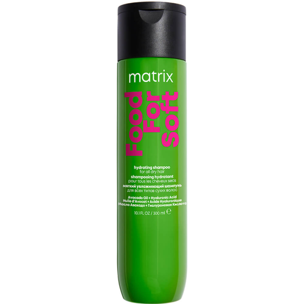 Matrix Total Results Food For Soft Szampon nawilżający do włosów suchych z kwasem hialuronowym 300ml